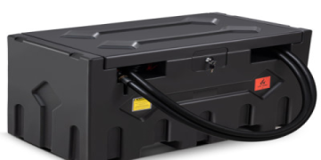 Secure 100 LB Propane Tank Cage for Your Food Truck _ Buy Now