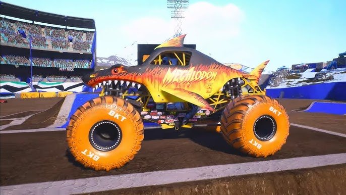 Monster Truck Fire and Ice_ Epic Showdown & Thrilling Action