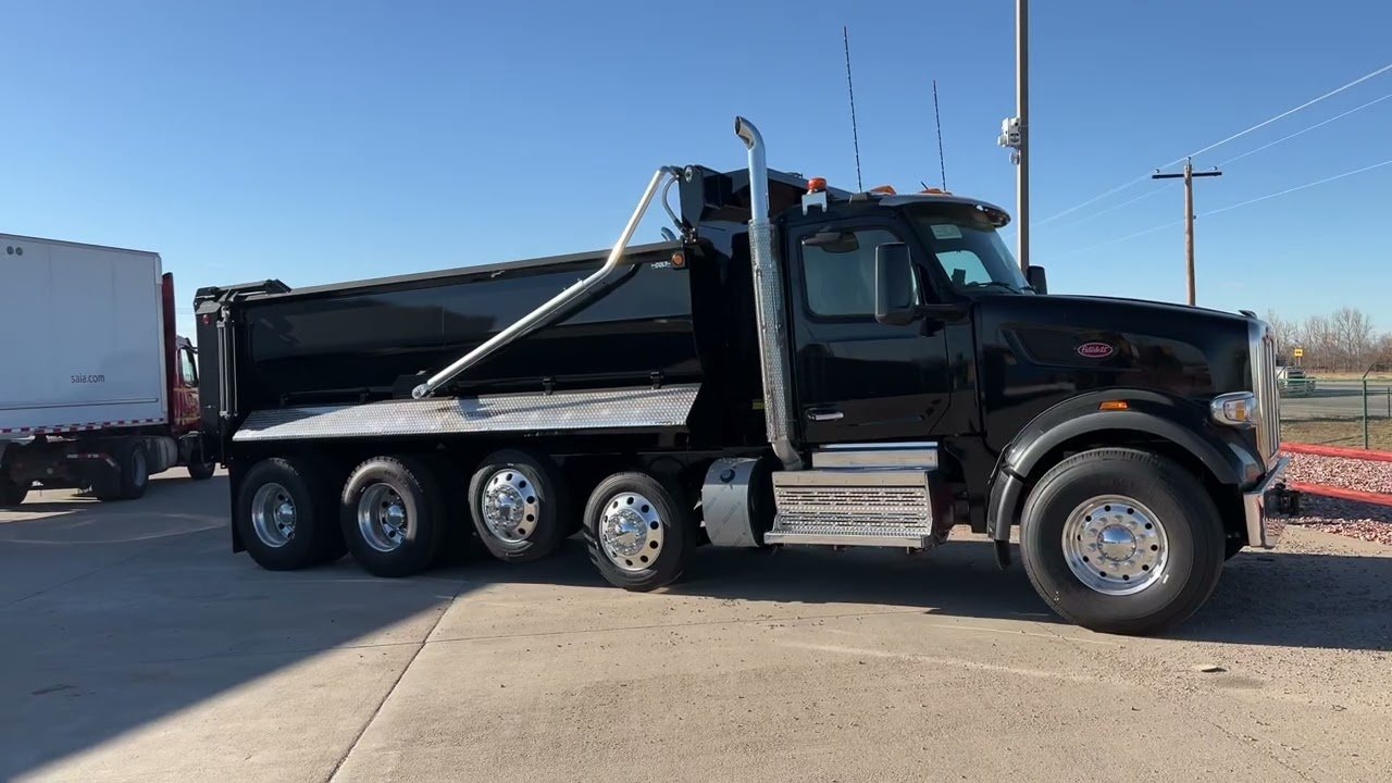 Find a Peterbilt Quad Axle Dump Truck for Sale Near You