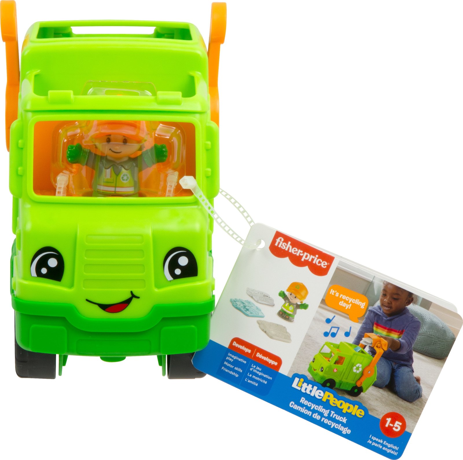 Fisher Price Garbage Truck_ Durable & Fun Toy for Kids