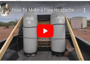 Secure 100 LB Propane Tank Holder for Your Food Truck Setup