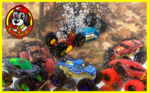Monster Truck Water Table_ Ultimate Splash Play for Kids