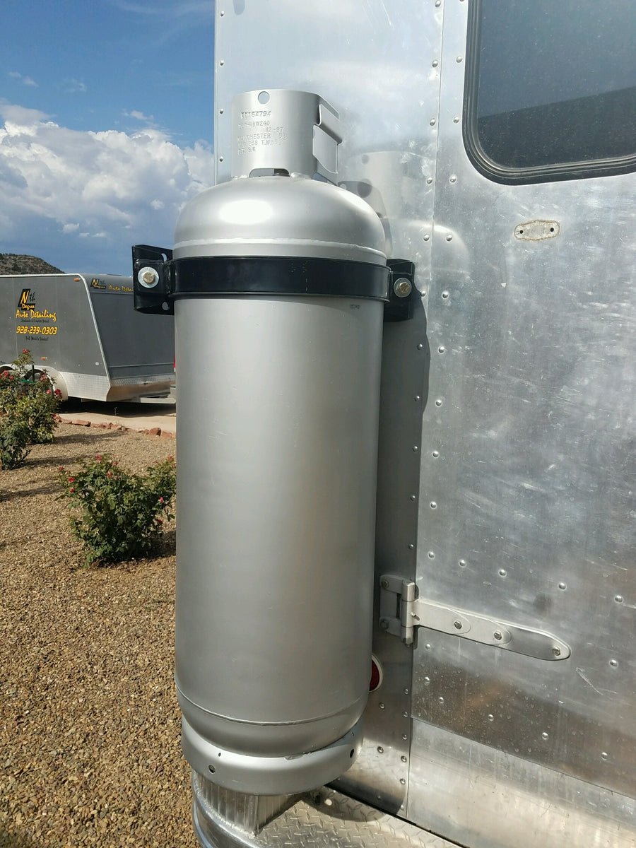 Secure 100 LB Propane Tank Cage for Your Food Truck _ Buy Now