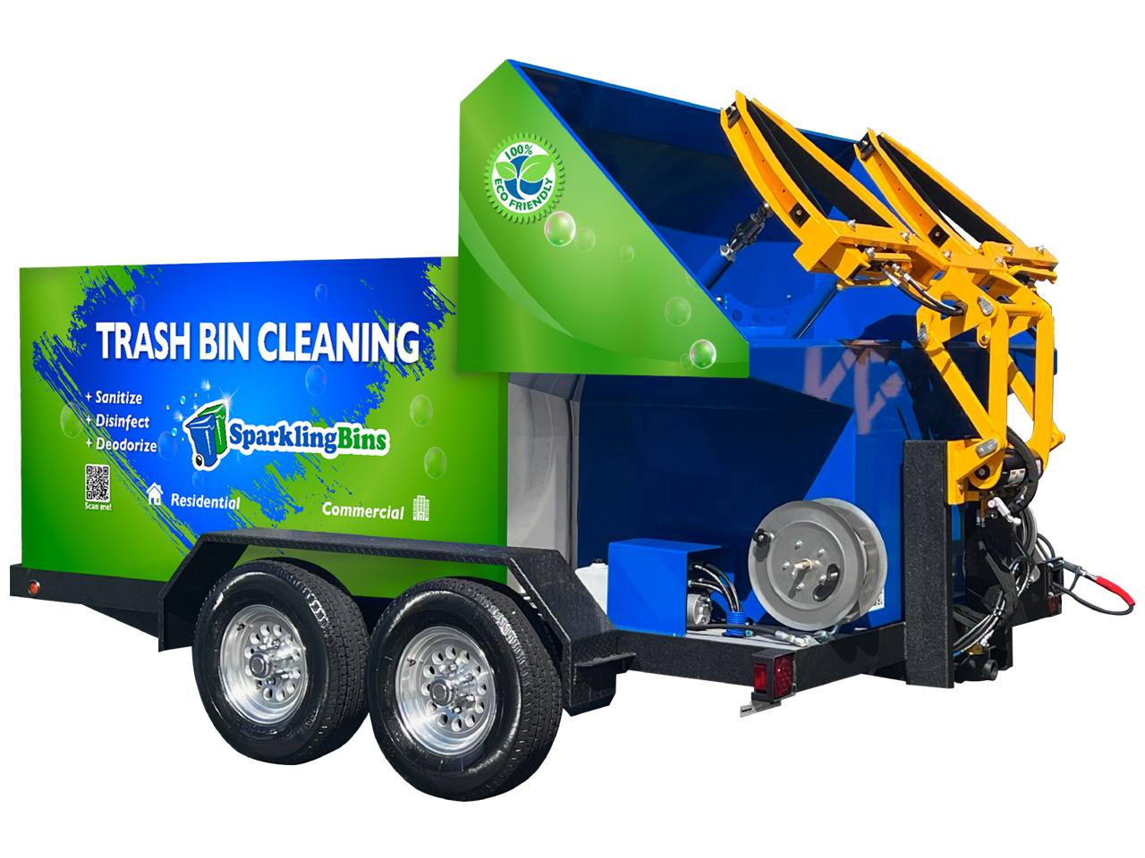 Garbage Bin Cleaning Truck_ How It Works & Benefits