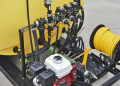 Optimize Water Spraying with 2 Truck-Mounted Spray Heads