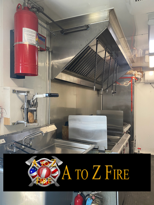 Food Truck Exhaust Hood with Fire Suppression System Guide