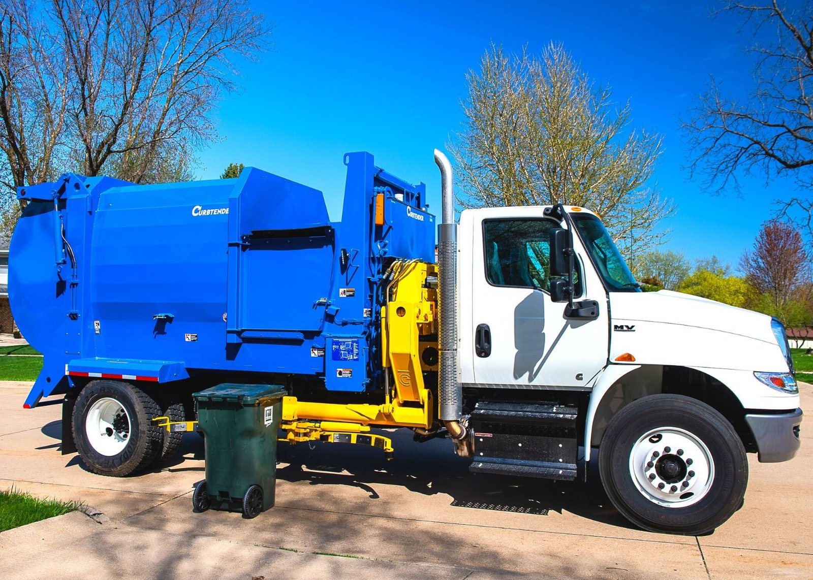 Automated Side Loader Garbage Trucks for Sale _ Reliable & Efficient