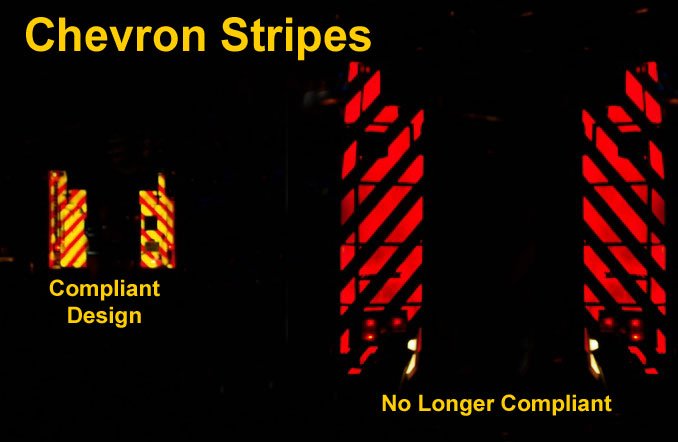 Fire Truck Chevron Pattern Safety & Design Explained