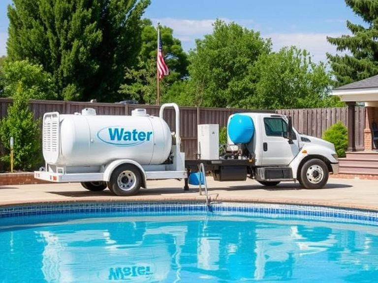 How Much Is a Water Truck to Fill a Pool_ Cost Guide
