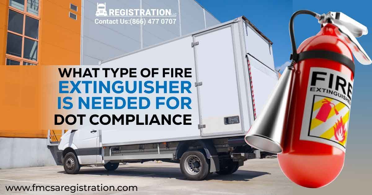 DOT Approved Fire Extinguisher for Truck Safety & Compliance