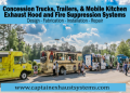 Food Truck Exhaust Hood with Fire Suppression System Guide