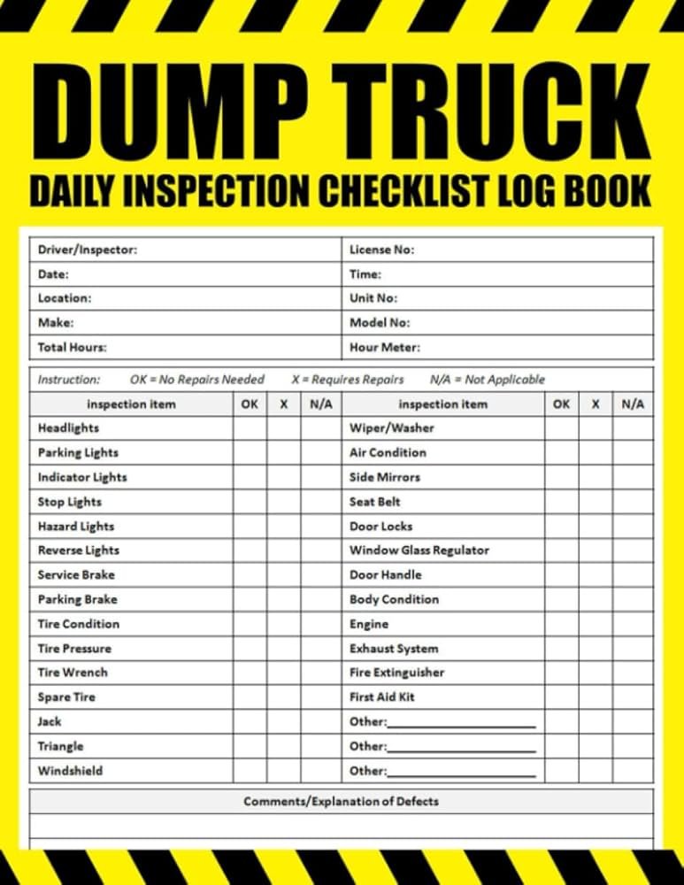 Essential Dump Truck Ladder Maintenance and Inspection Guide