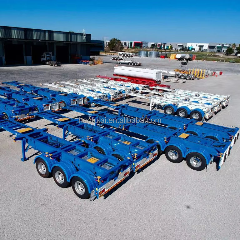 Container Transport Truck Factory Skeletal Haulers