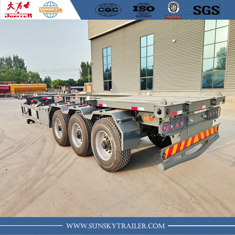 Container Transport Truck Factory Skeletal Haulers