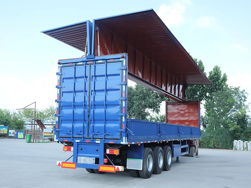 Wing Van Truck Factory  Fast Loading Logistics Units