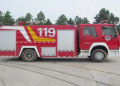 Water Foam Fire Truck OEM  Heavy Duty Fire Rescue