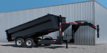 Rugged Off-Road Dump Trailers Designed for Tractor Attachment