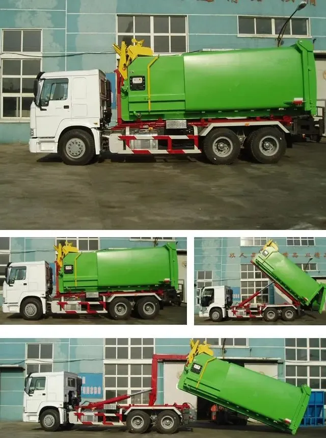 Hook Lift Truck Factory Roll Off Garbage Trucks